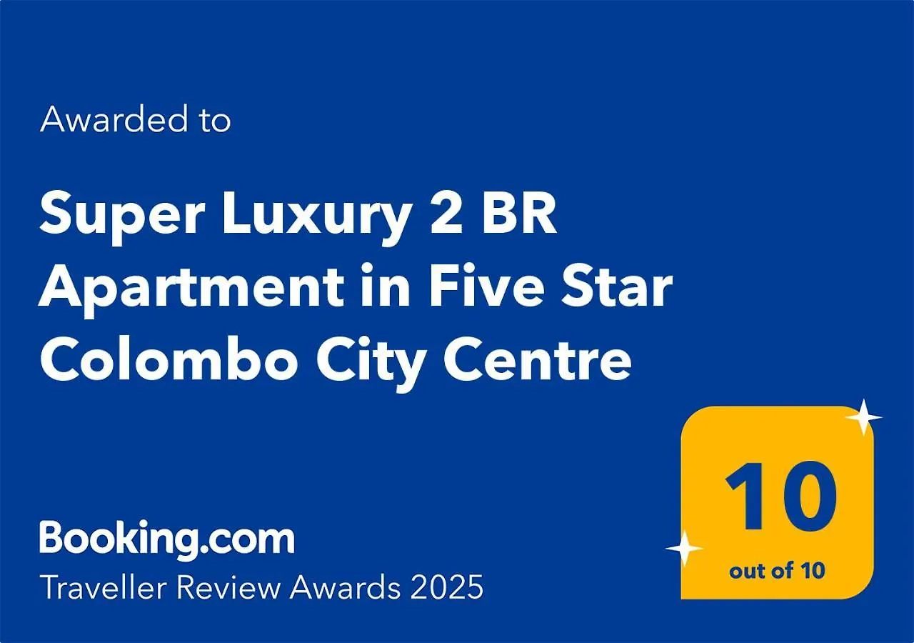 Super Luxury 2 Bedroom Apartment In Five Star Colombo City Centre